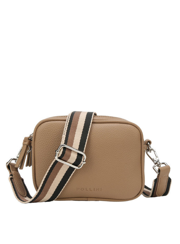 Bandolera de mujer J816 POLLINI taupe