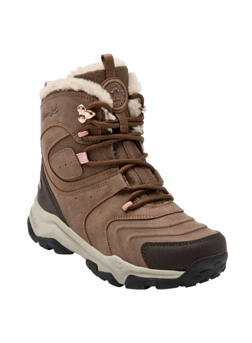 Bota de niña Panama Jack en color rosa, forro cálido para invierno