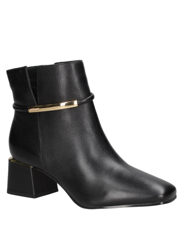 Botín mujer J531 Luz da lua Negro