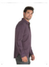 Camisa naval J917 Panama jack Burdeo