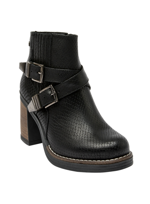 Botín mujer J221 Pollini Negro