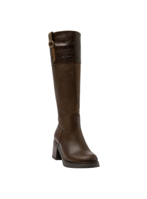 	Bota Cuero Mujer