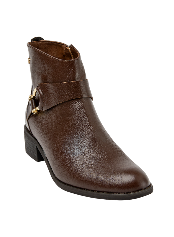Botín mujer J622 Bruno rossi Brown