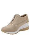 Zapatilla mujer J614 Bruno rossi Beige