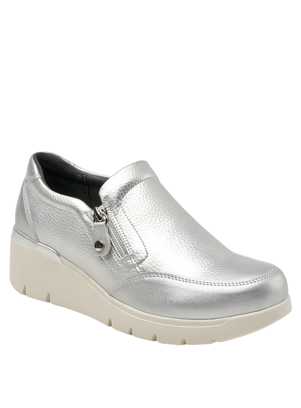 Zapatilla mujer K672 Bruno rossi Plata