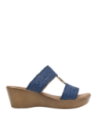 Sandalia mujer K685 Bruno rossi Azul