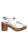 Sandalia mujer K212 Pollini Plata