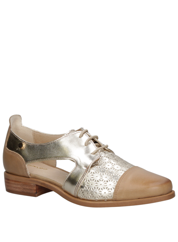 Zapato mujer K493 Mingo Dorado