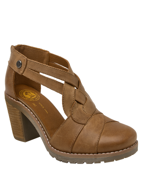 Zapato mujer K618 Panama jack Camel