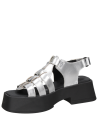 Sandalia Mujer K379 ZAPPA PLATA