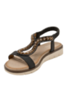 Sandalia mujer K708 Bruno rossi Negro