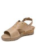 Sandalia mujer K135 16 hrs Beige