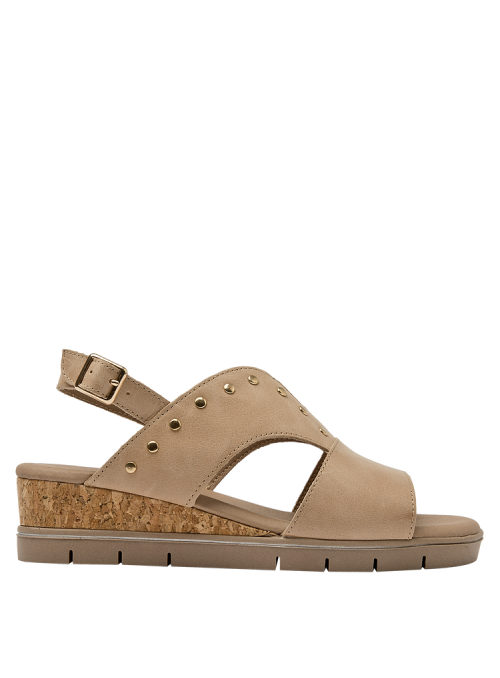 Sandalia mujer K135 16 hrs Beige