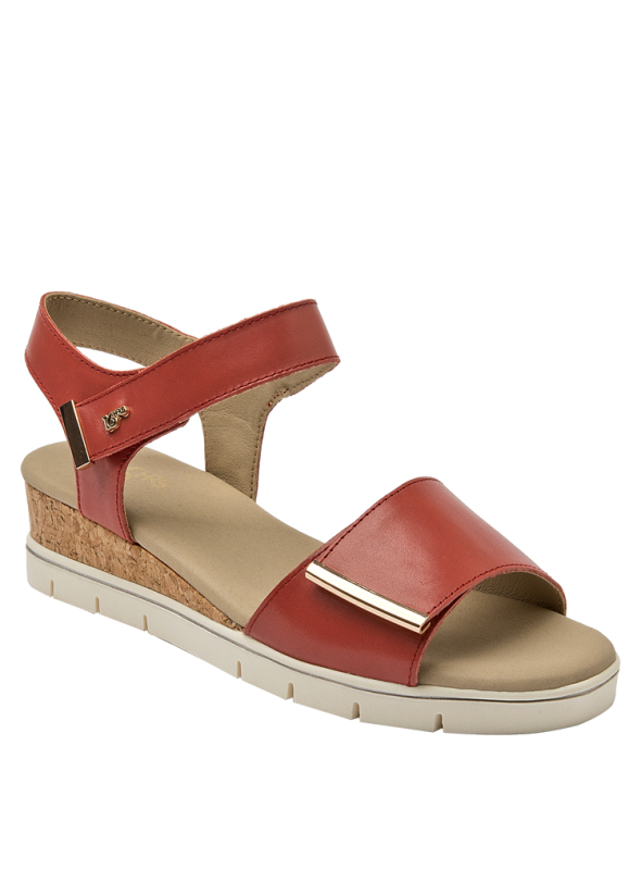 Sandalia mujer K136 16 hrs Rojo