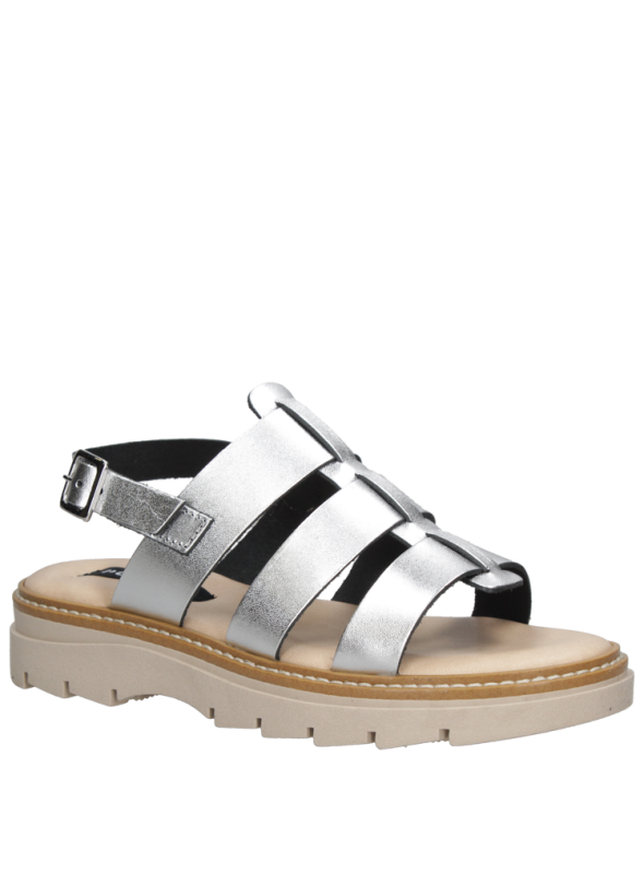 Sandalia mujer K296 Pollini Plata