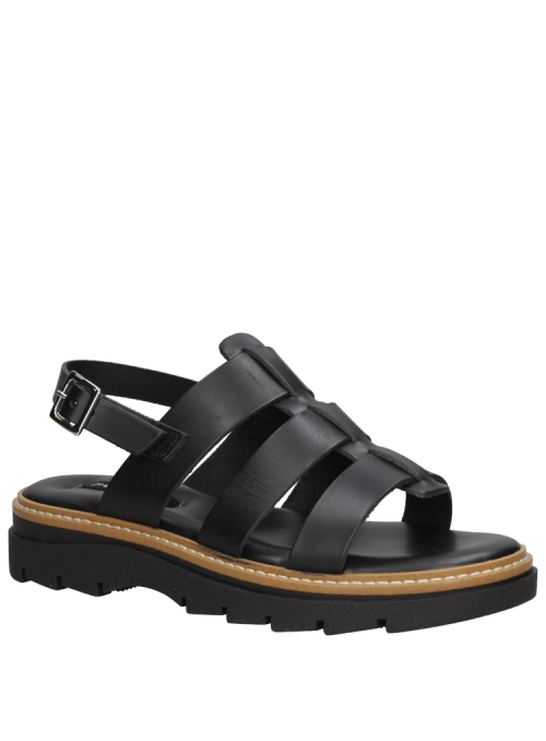 Sandalia mujer K296 Pollini Negro