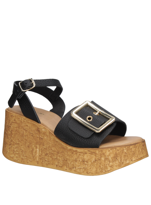 Sandalia mujer K298 Pollini Negro