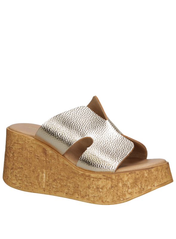 Sandalia mujer K299 Pollini Dorado