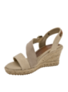 Sandalia mujer K637 Panama jack Beige