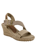 Sandalia mujer K637 Panama jack Beige