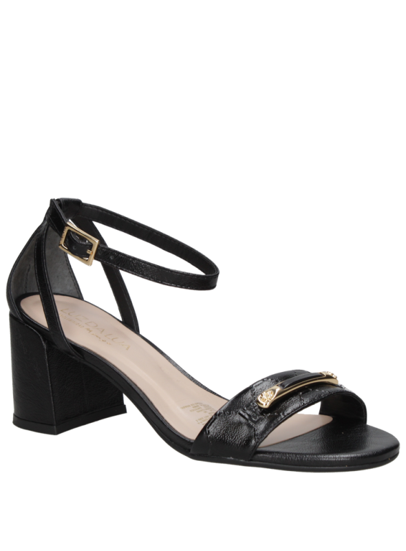 Sandalia Mujer K550 LUZ DA LUA NEGRO