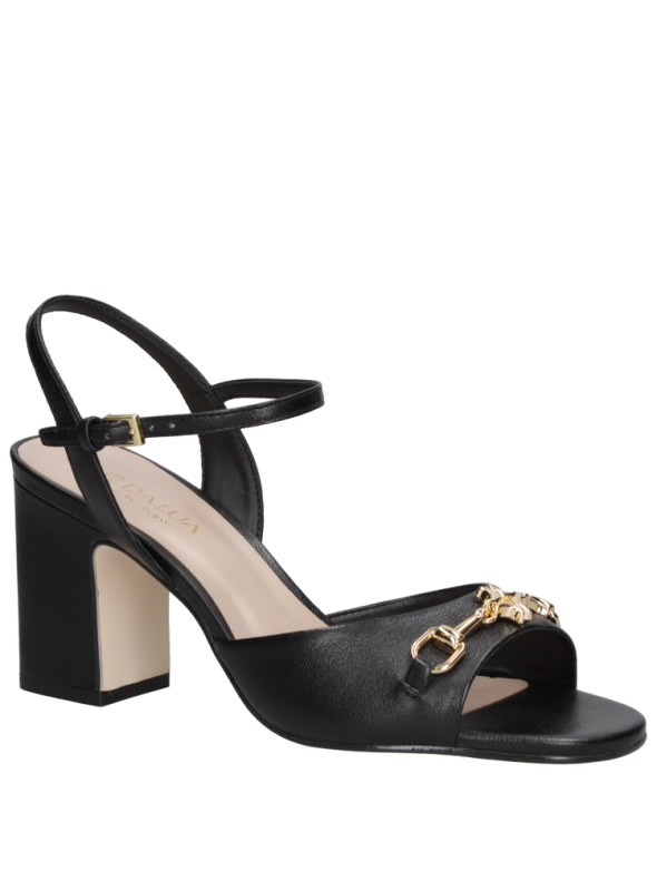 Sandalia Mujer K556 LUZ DA LUA NEGRO