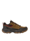 zapatilla de cuero café para hombre, estilo outdoor, con suela de excelente agarre.