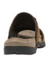 Sandalia camel outdoor de cuero para hombre, versátil para diversas actividades.