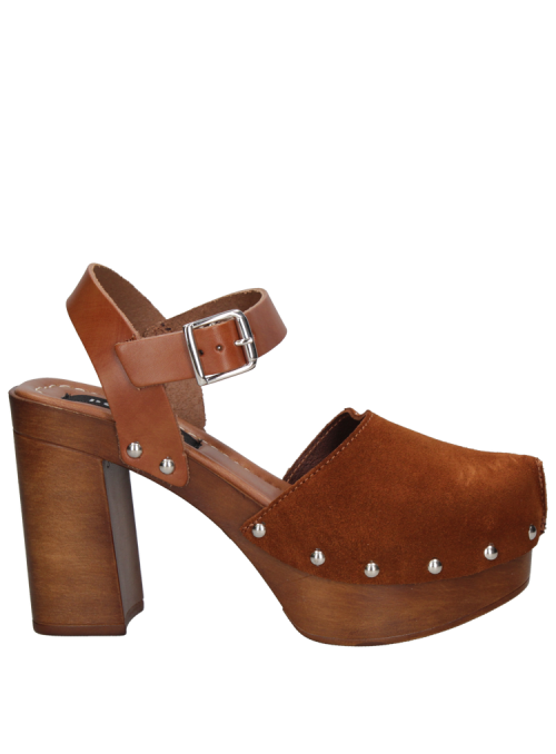 Sandalia mujer K289 Pollini Café