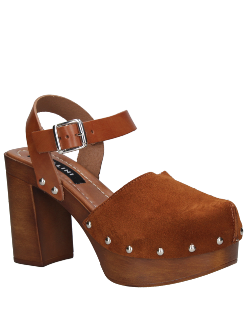 Sandalia mujer K289 Pollini Café