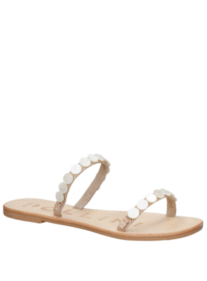 	Sandalia Cuero Mujer