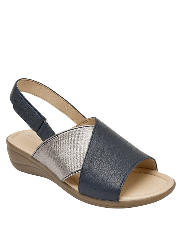 Sandalia mujer K690 Bruno rossi Azul