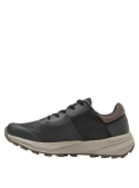 Zapatilla gris de estilo running para hombre, con punta redonda y caña de 5 cm.