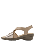 Sandalia Mujer K003 16 HRS BEIGE
