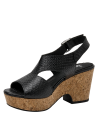 Sandalia Mujer K016 16 HRS NEGRO