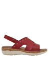 Sandalia Mujer K130 16 HRS ROJO