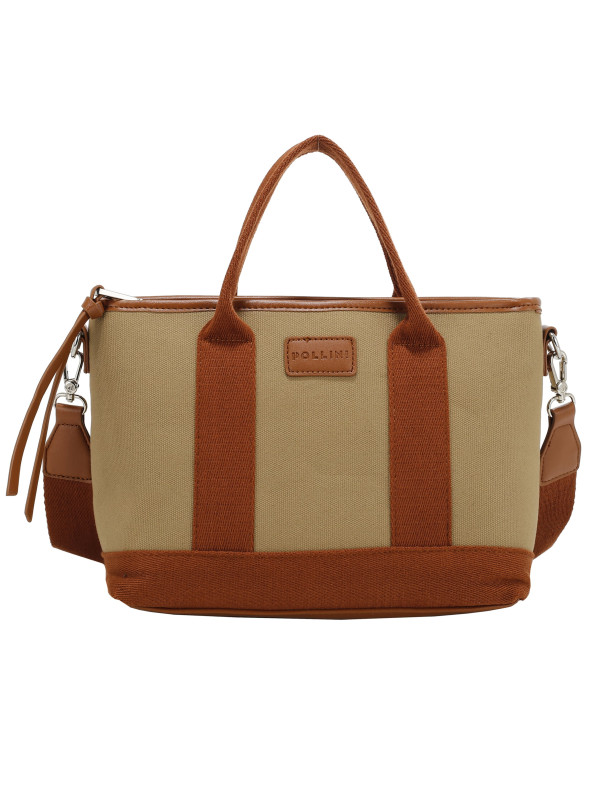 Tote de mujer K792 POLLINI CAMEL