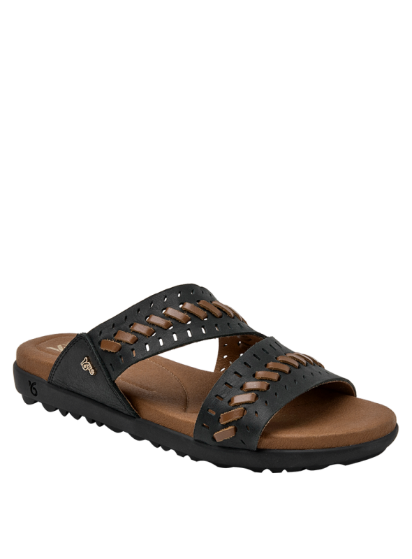 Sandalia Mujer K008 16 HRS NEGRO