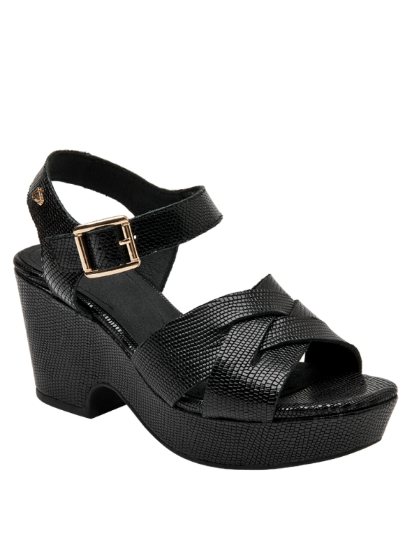 Sandalia Mujer K014 16 HRS NEGRO