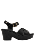 Sandalia Mujer K014 16 HRS NEGRO