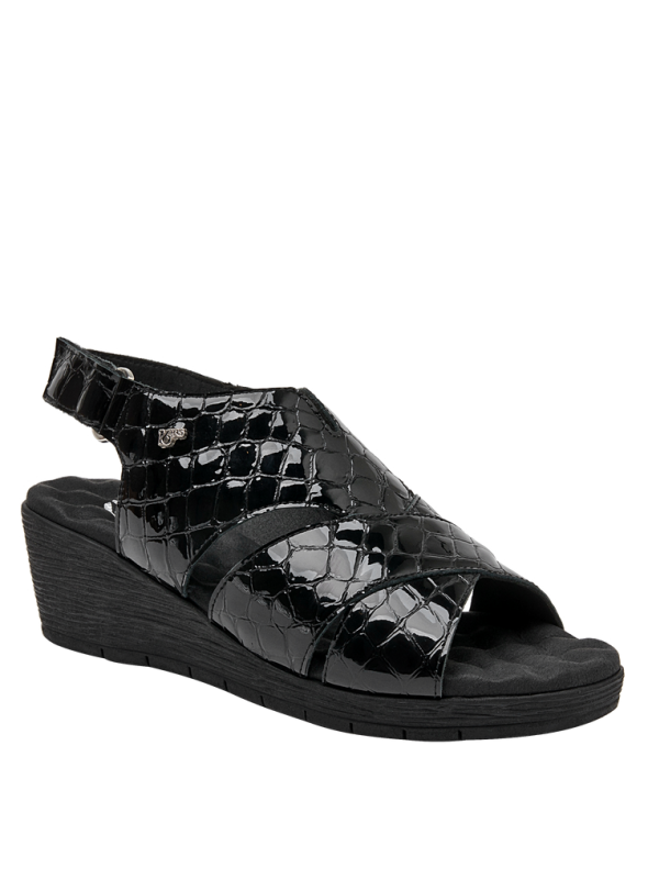 Sandalia Mujer K049 16 HRS NEGRO