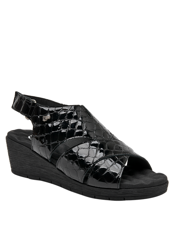 Sandalia Mujer K049 16 HRS NEGRO