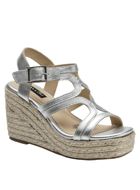 Sandalia Mujer K231 POLLINI PLATA