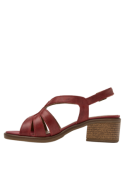 Sandalia Mujer K678 BRUNO ROSSI ROJO