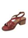 Sandalia Mujer K678 BRUNO ROSSI ROJO