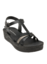 Sandalia Mujer K706 BRUNO ROSSI NEGRO