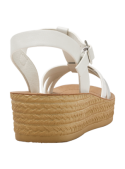 Sandalia Mujer K706 BRUNO ROSSI BLANCO