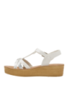 Sandalia Mujer K706 BRUNO ROSSI BLANCO