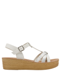 Sandalia Mujer K706 BRUNO ROSSI BLANCO