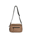Bandolera de mujer K783 POLLINI TAUPE